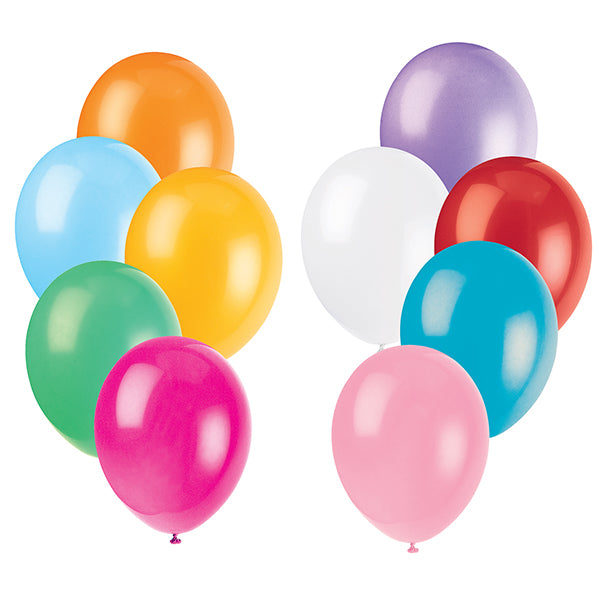 Assorted Premium Decorator Balloons 30cm (Pack of 10)