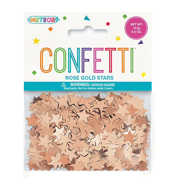 Rose Gold Stars Confetti (14g)