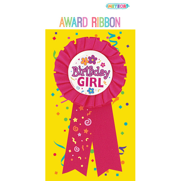 "Birthday Girl" Award Ribbon