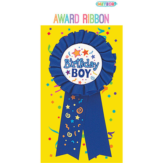 "Birthday Boy" Award Ribbon