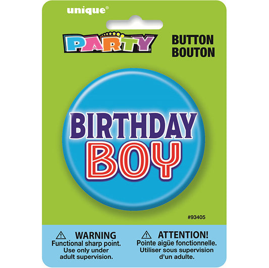 Birthday Boy Button