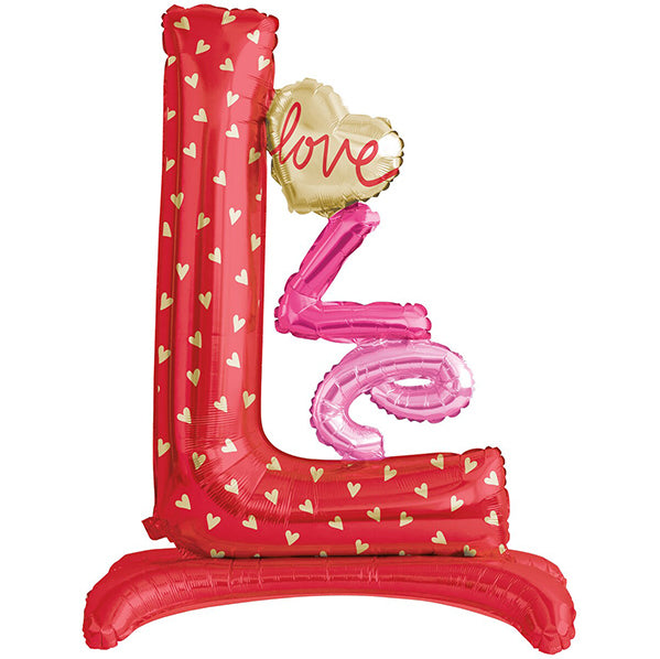 "Love" Standing Foil Balloon 99cm