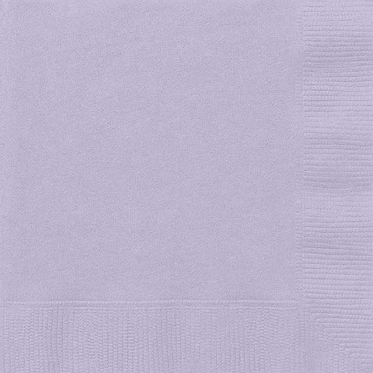 Lavender Beverage Napkins (Pack of 20)