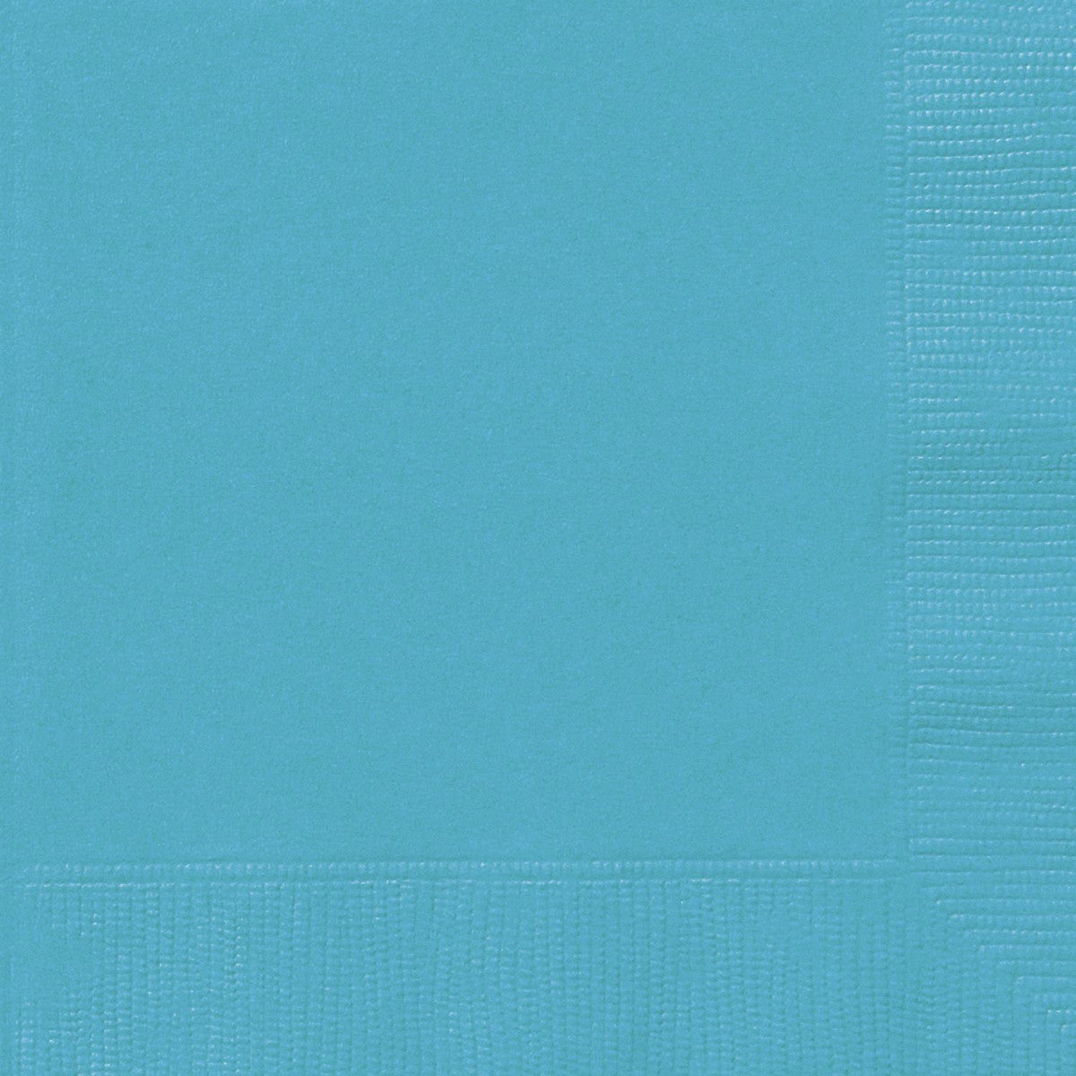 Caribbean Teal Beverage Napkins (Pack of 20)