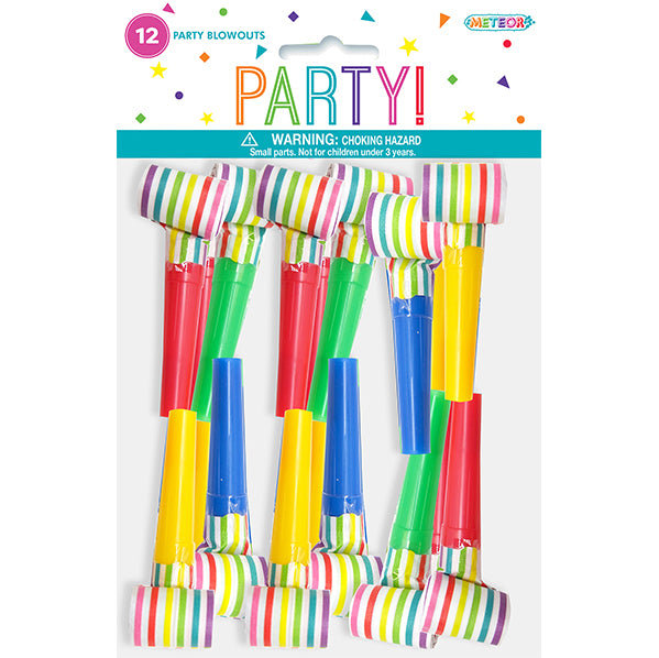 Party Blowouts (Pack of 12)