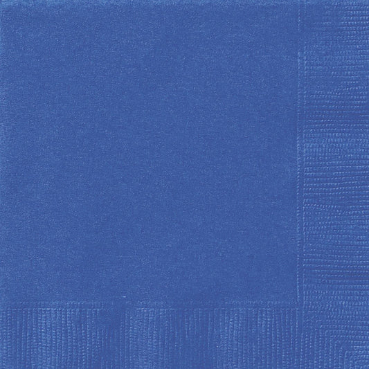 Royal Blue Luncheon Napkins (Pack of 20)