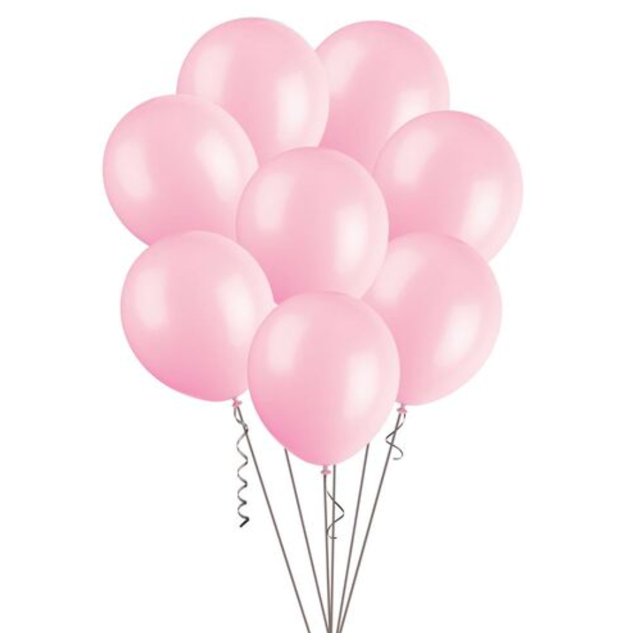 Pink Decorator Balloons 30cm (Pack of 100)