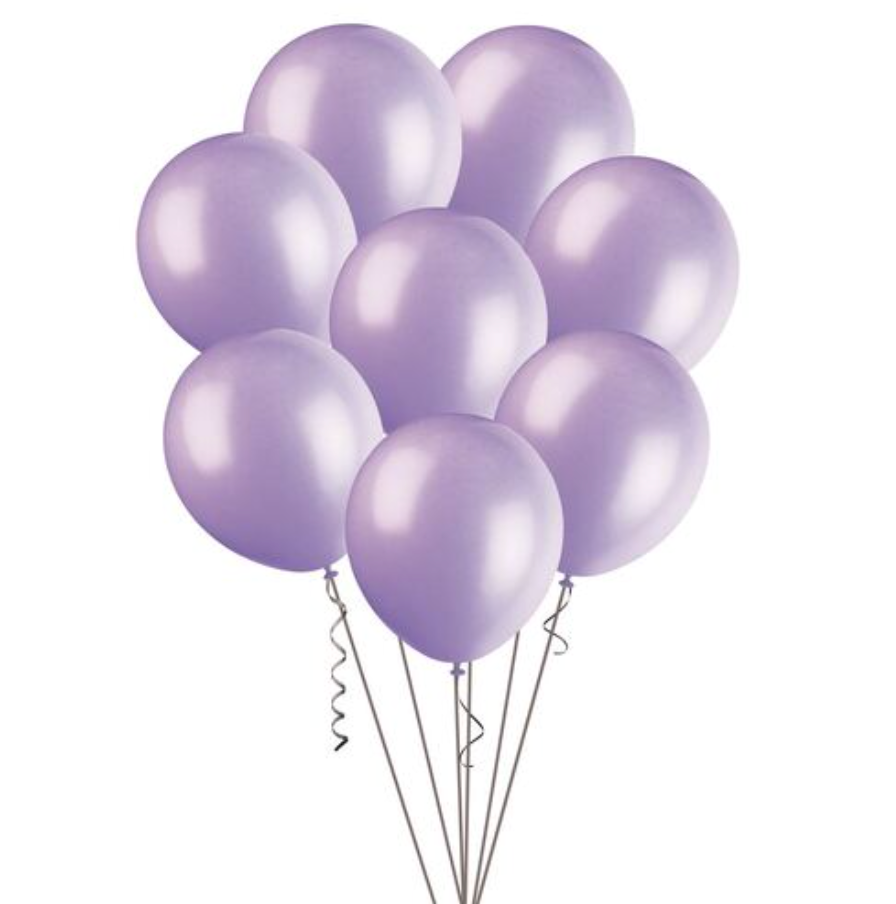 Lavender Decorator Balloons 30cm (Pack of 100)