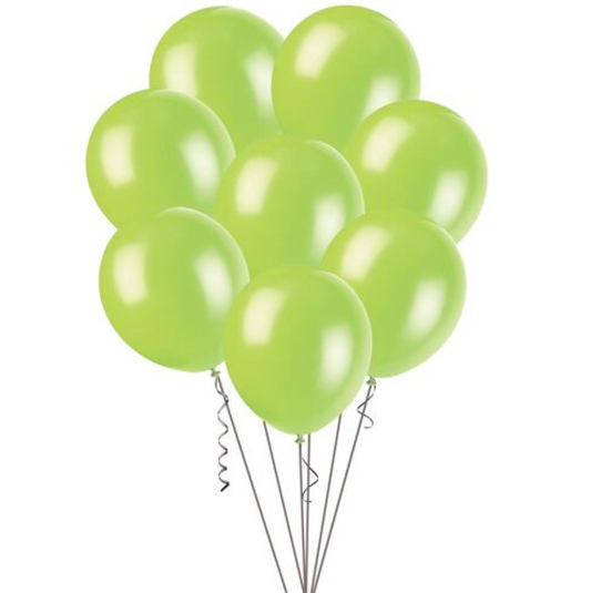 Lime Green Decorator Balloons 30cm (Pack of 100)