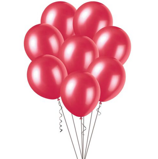 Pink Metallic Balloons 30cm (Pack of 100)