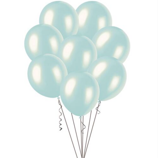 Blue Pearl Balloons 30cm (Pack of 100)