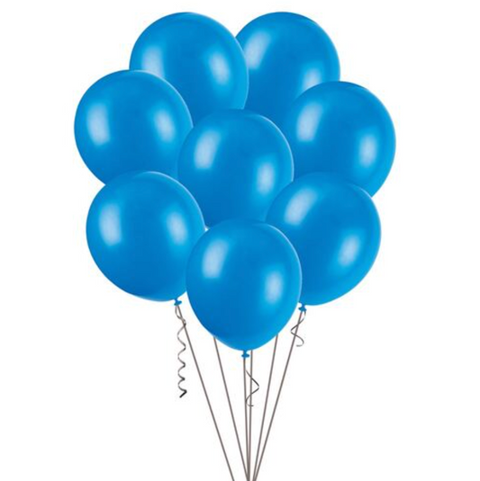 Royal Blue Decorator Balloons 30cm (Pack of 25)