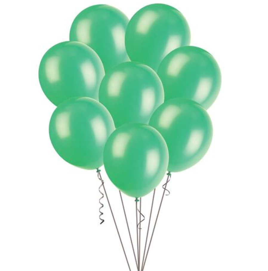 Green Decorator Balloons 30cm (Pack of 25)