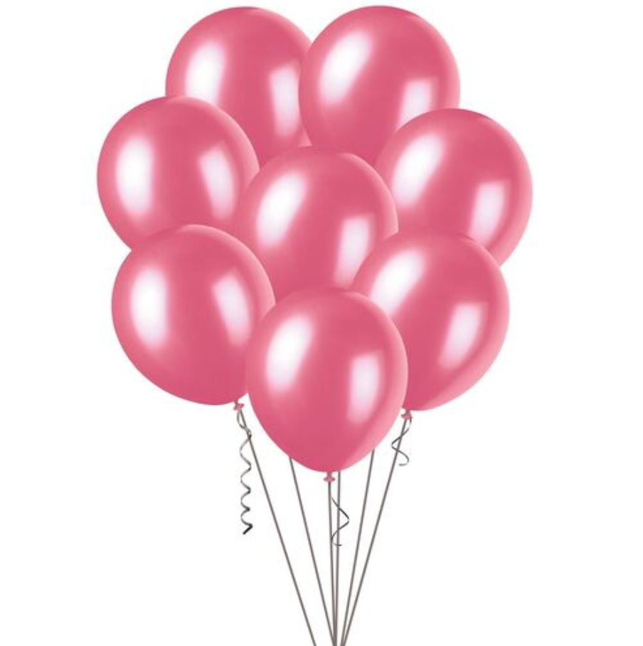 Bubblegum Pink Decorator Balloons 30cm (Pack of 25)