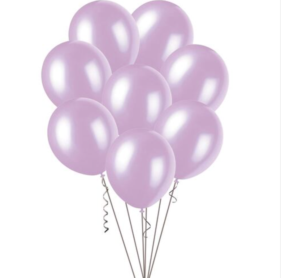 Lavender Pearl Balloons 30cm (Pack of 25)