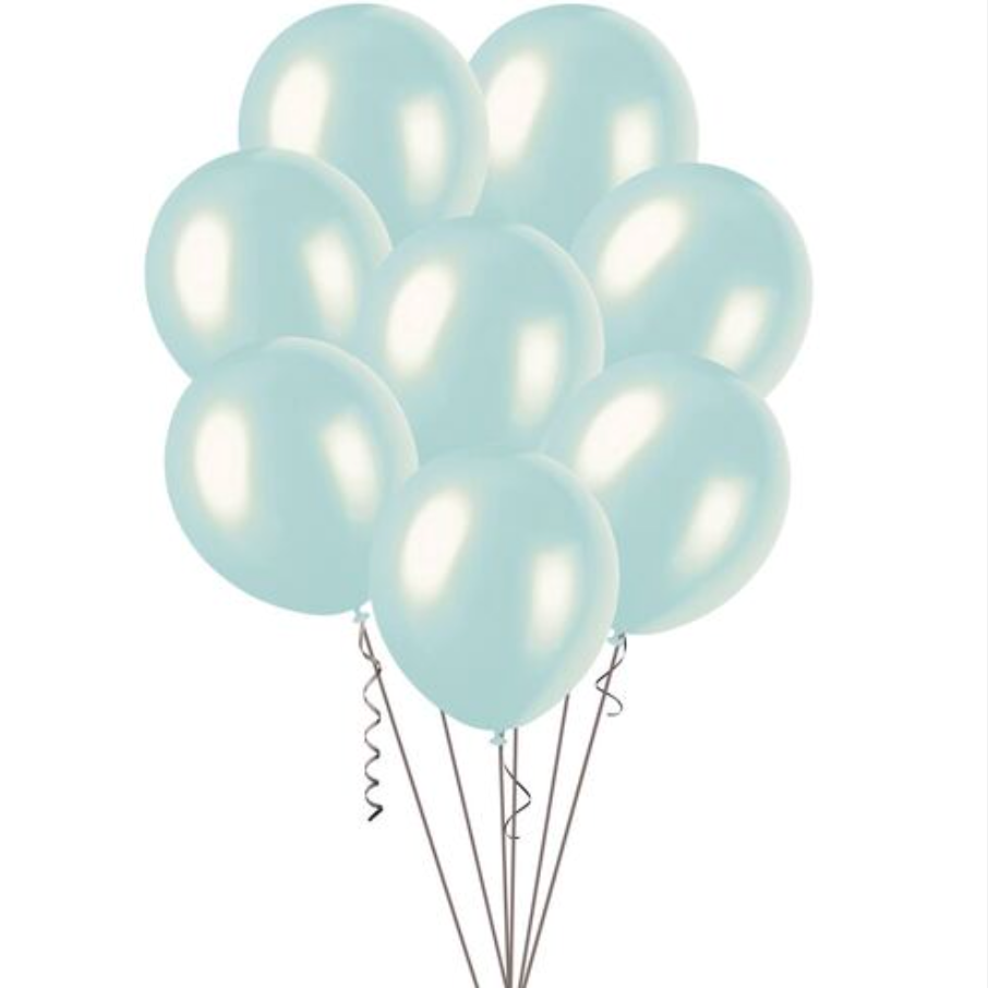 Blue Pearl Balloons 30cm (Pack of 25)