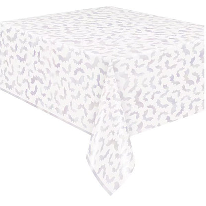 Adorable Halloween Bats Foil Tablecover 137cm x 213cm - The Party Marketplace