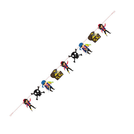 Ahoy Pirate Garland (2.13m) - The Party Marketplace