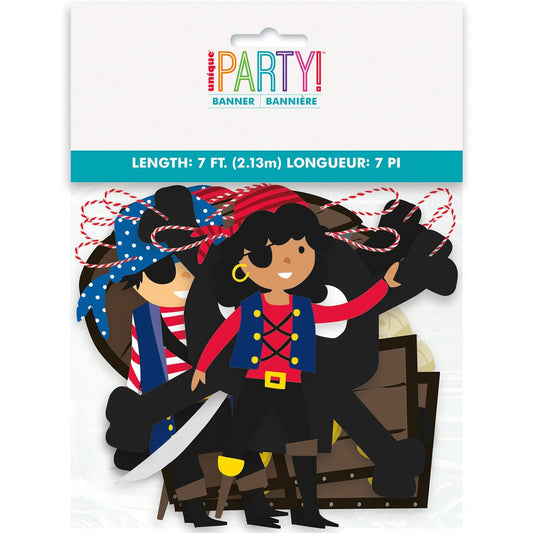 Ahoy Pirate Garland (2.13m) - The Party Marketplace