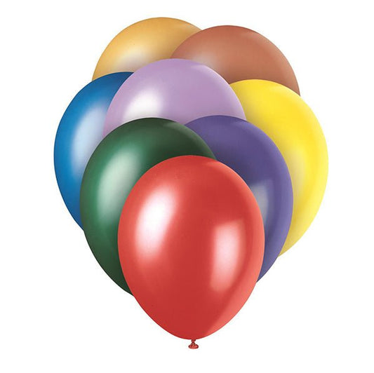 Assorted Premium Pearl Balloons 30cm (Pack of 8) - The Party Marketplace