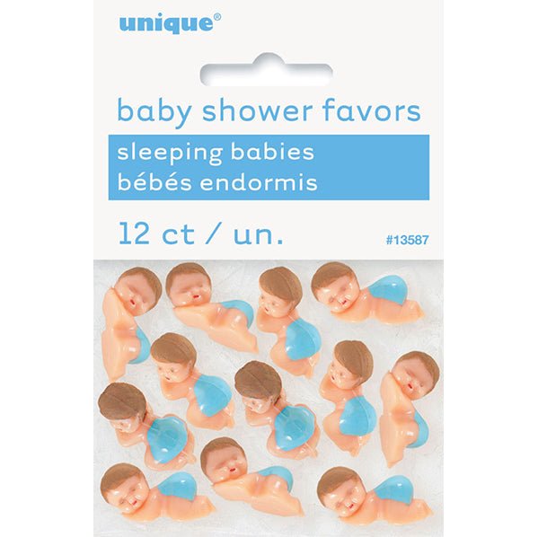 Babies with Diaper - Blue (Pack of 12) - The Party Marketplace