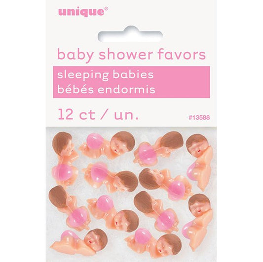 Babies with Diaper - Pink (Pack of 12) - The Party Marketplace