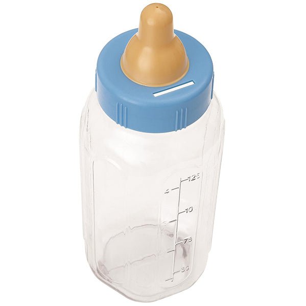 Baby Bottle Bank - Blue (28cm) - The Party Marketplace