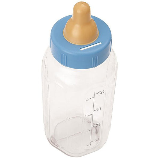 Baby Bottle Bank - Blue (28cm) - The Party Marketplace