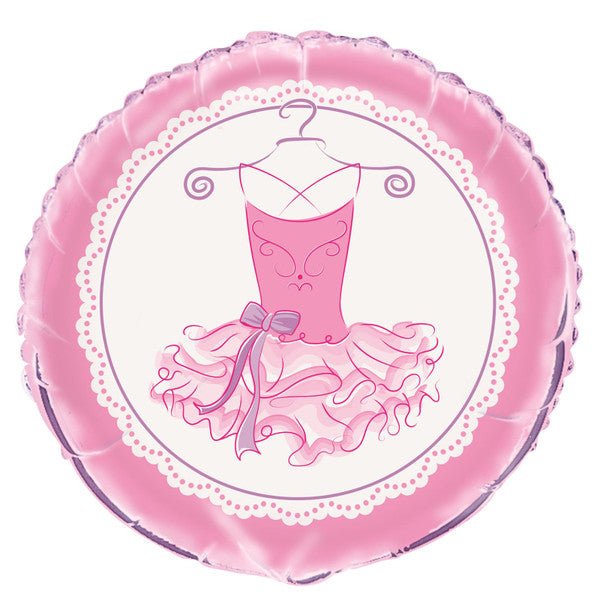 Ballerina Foil Balloon 45cm - The Party Marketplace