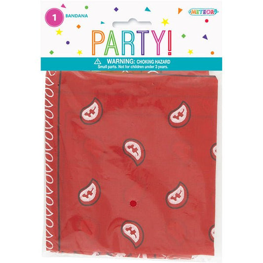Bandana Paisley - Red - The Party Marketplace