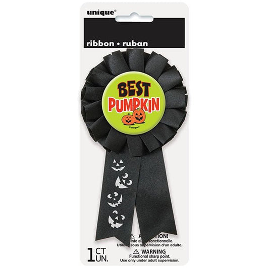 "Best Pumpkin" Award Ribbon - The Party Marketplace