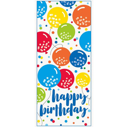 Birthday Balloon Cheer "Happy Birthday" Door Poster - The Party Marketplace