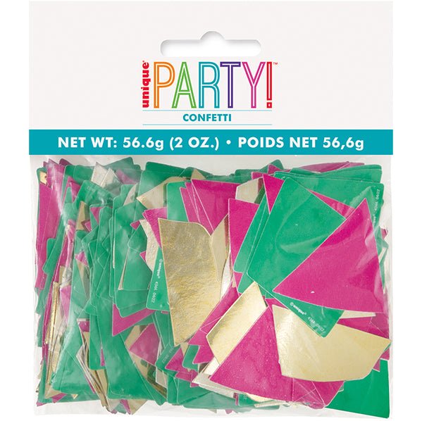Bright Paper & Gold Foil Jumbo Confetti (56.6g) - The Party Marketplace