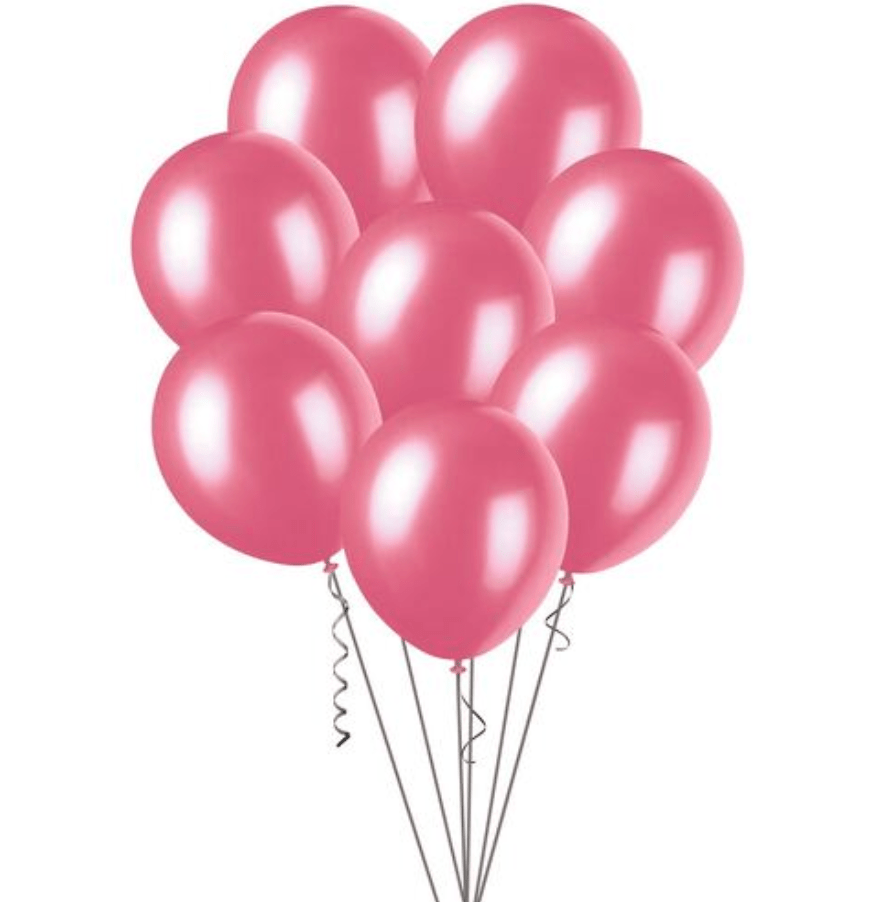 Bubblegum Pink Decorator Balloons 30cm (Pack of 100) - The Party Marketplace