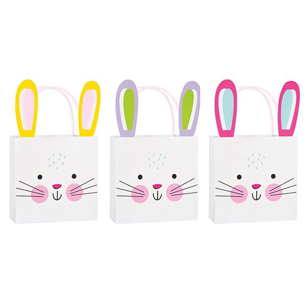 Bunny Ear Easter Treat Bags (Pack of 3) - The Party Marketplace