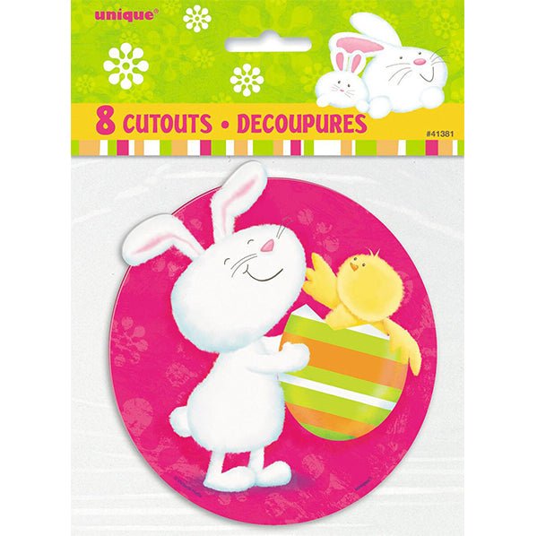 Bunny Pals Mini Cutouts (Pack of 8) - The Party Marketplace