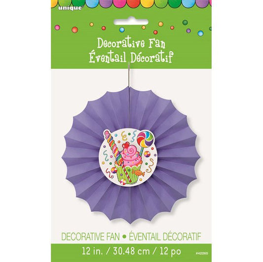 Candy Party Decorative Fan - The Party Marketplace