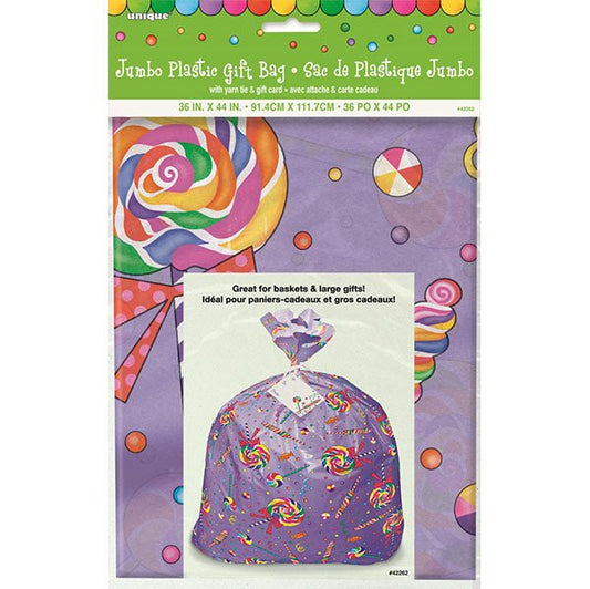 Candy Party Jumbo Cello Gift Bag - The Party Marketplace