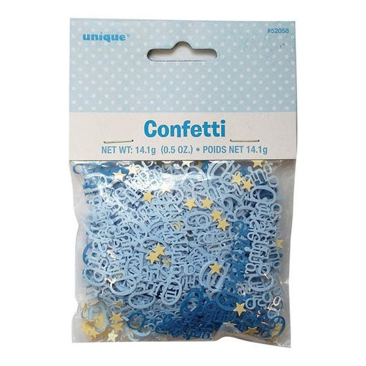 Christening Blue Confetti (14g) - The Party Marketplace