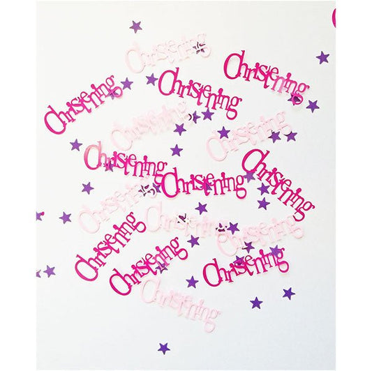 Christening Pink Confetti (14g) - The Party Marketplace