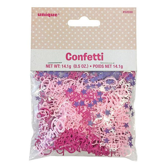 Christening Pink Confetti (14g) - The Party Marketplace