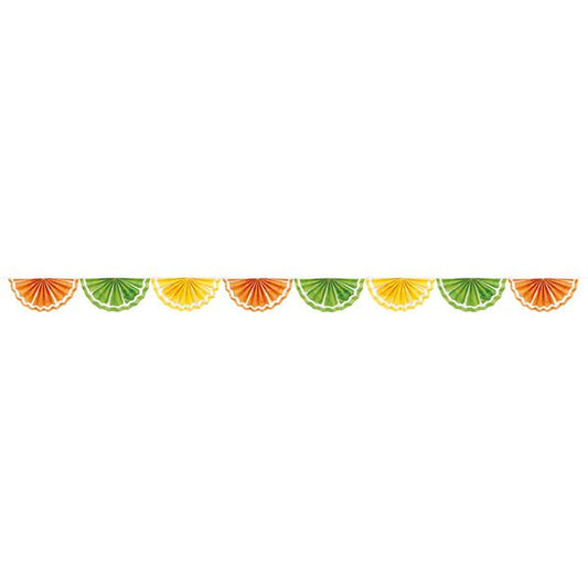 Citrus Fruit Paper Garland (2.43m) - The Party Marketplace