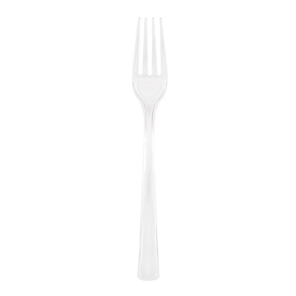 Clear Forks (Pack of 18) - The Party Marketplace