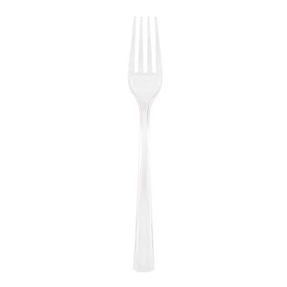 Clear Forks (Pack of 18) - The Party Marketplace