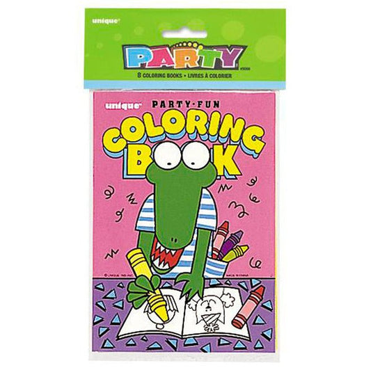 Colouring Books (Pack of 8) - The Party Marketplace