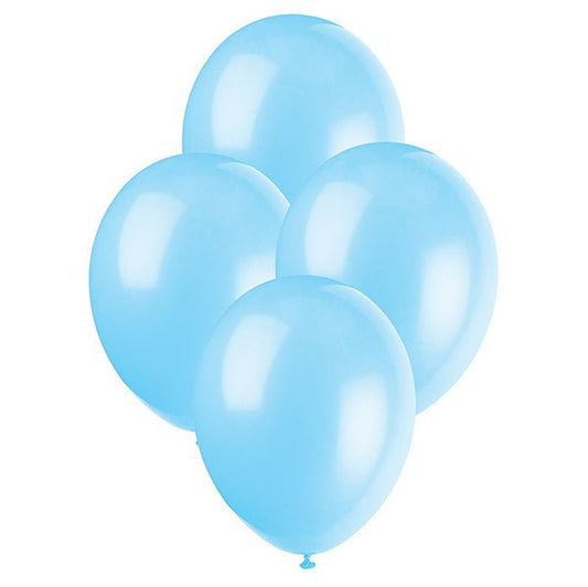 Cool Blue Premium Balloons 30cm (Pack of 50) - The Party Marketplace