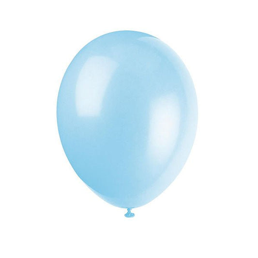 Cool Blue Premium Decorator Balloons 30cm (Pack of 10) - The Party Marketplace