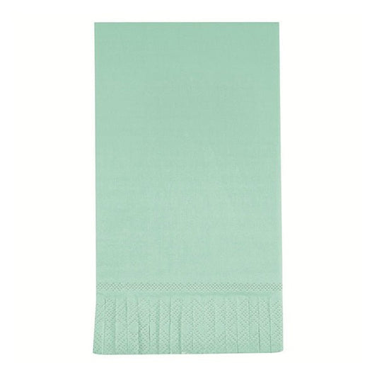 Cool Mint Fringe Guest Napkins (Pack of 16) - The Party Marketplace