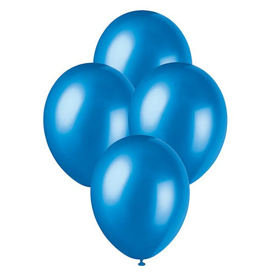 Cosmic Blue Pearl Premium Balloons 30cm (Pack of 50) - The Party Marketplace