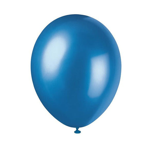 Cosmic Blue Premium Pearl Balloons 30cm (Pack of 8) - The Party Marketplace